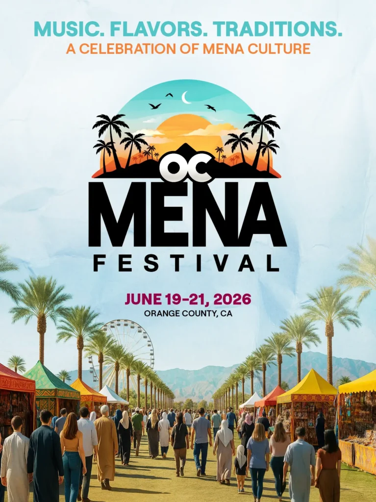 OC MENA Festival Poster